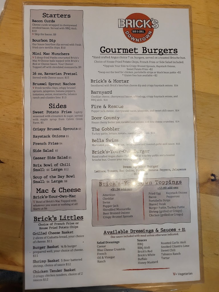  Brick's Downtown Bar & Grill