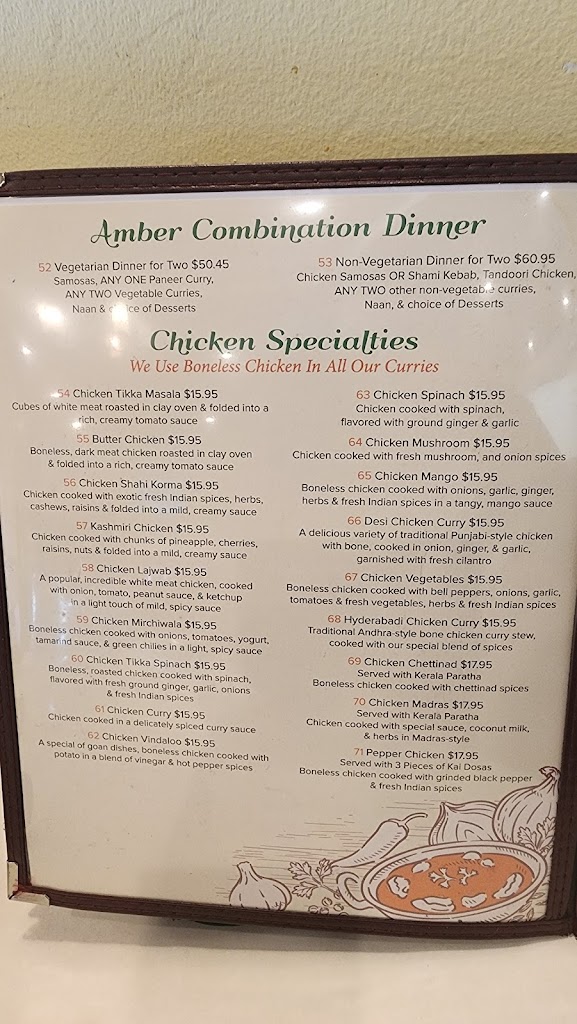  Amber Indian Cuisine