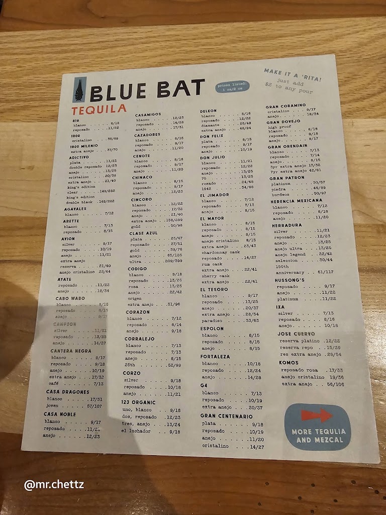  Blue Bat Kitchen & Tequilaria