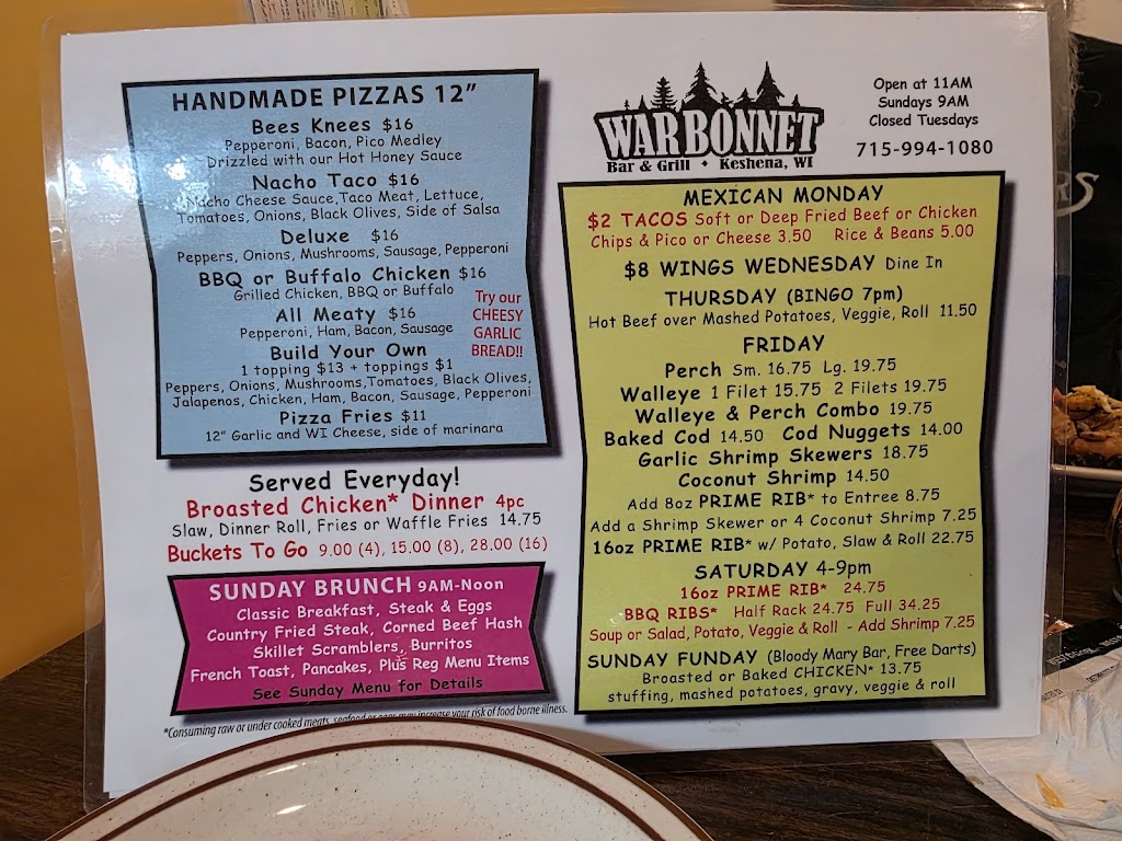  War Bonnet Bar, Grill and Native Gifts