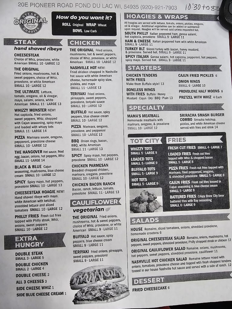  The Original Steaks and Hoagies - Fond du Lac, Wisconsin