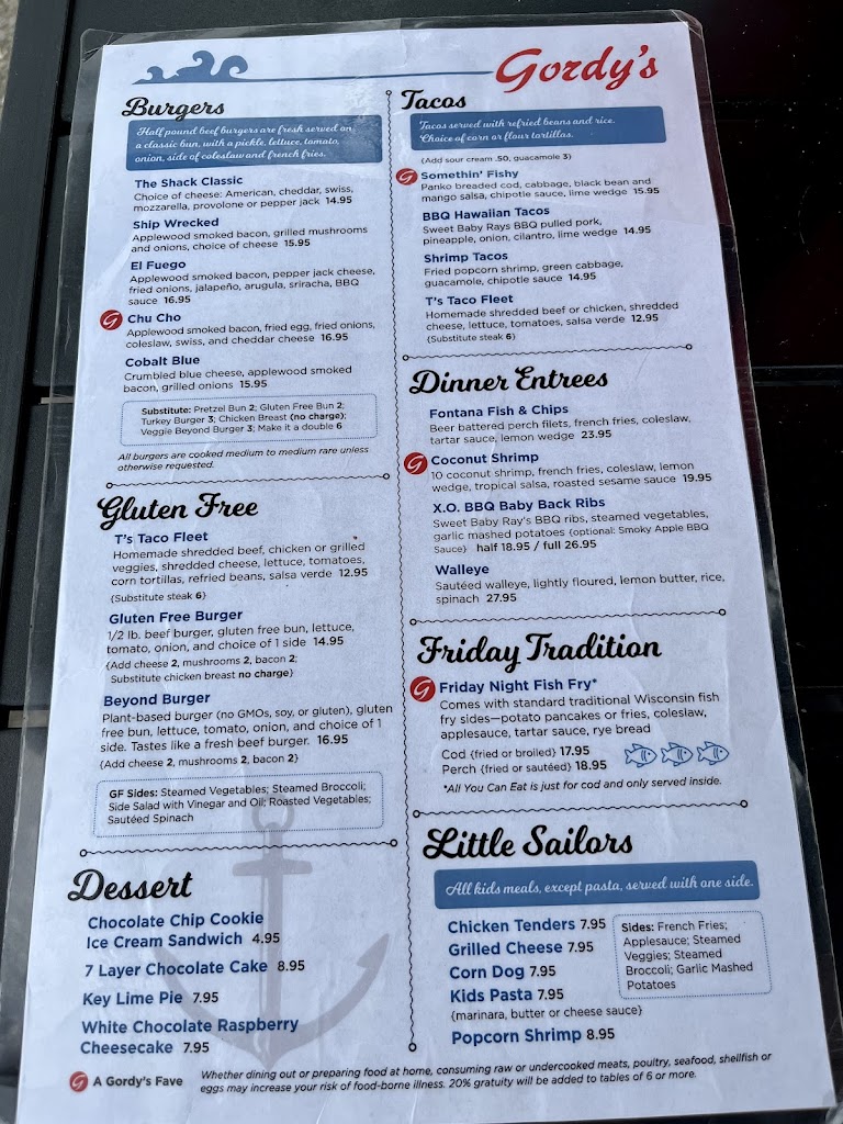  Gordy’s Surf Shack