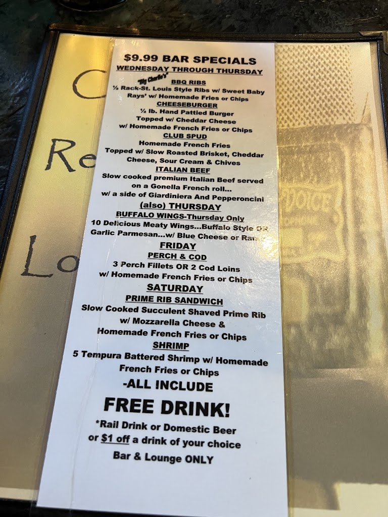  Classic's Restaurant & Lounge