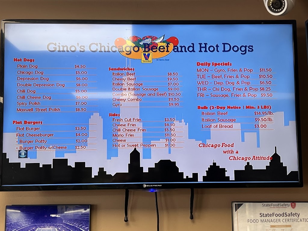  Gino's Chicago Beef & Hot Dogs