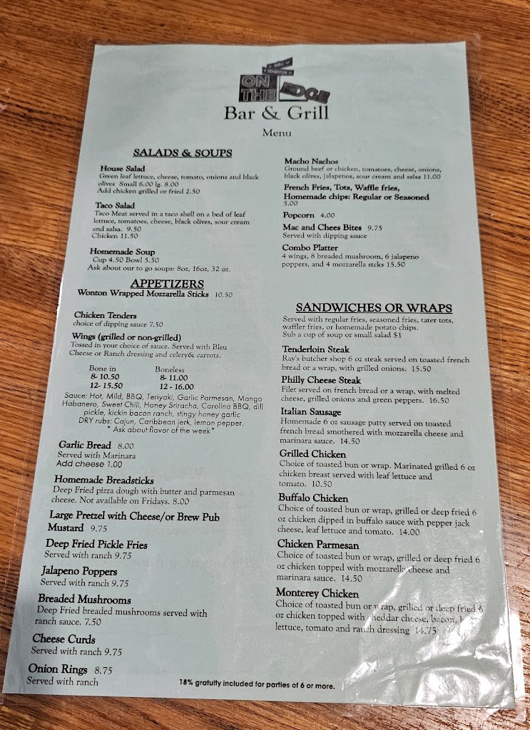  On The Edge Bar & Grill