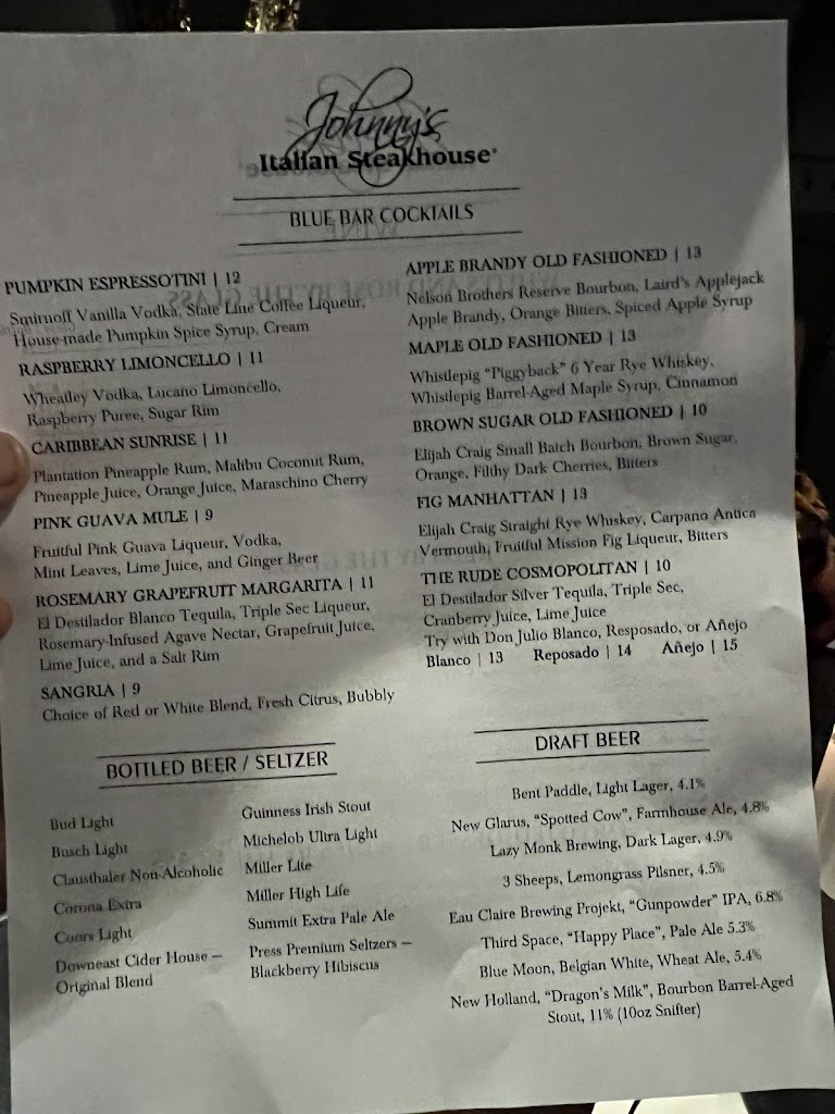  Johnny's Italian Steakhouse