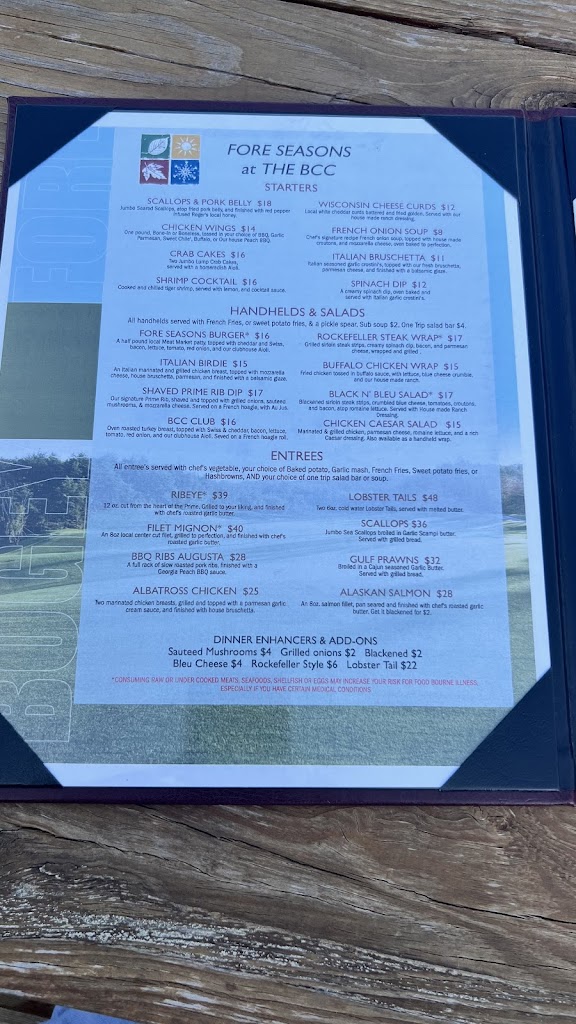  Fore Seasons Restaurant @ the BCC