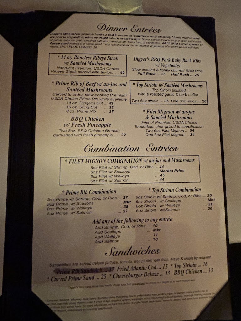  Digger's Sting Restaurant