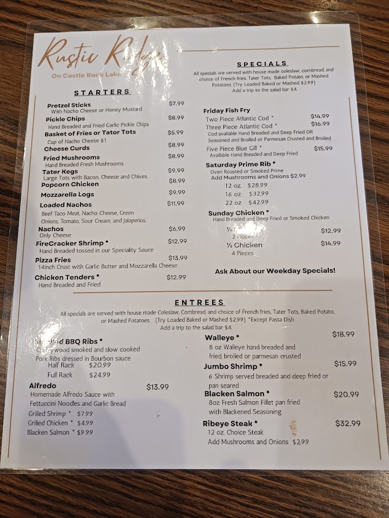  Rustic Ridge Restaurant & Bar