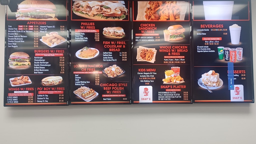  Snap’s Fish, Chicken & More