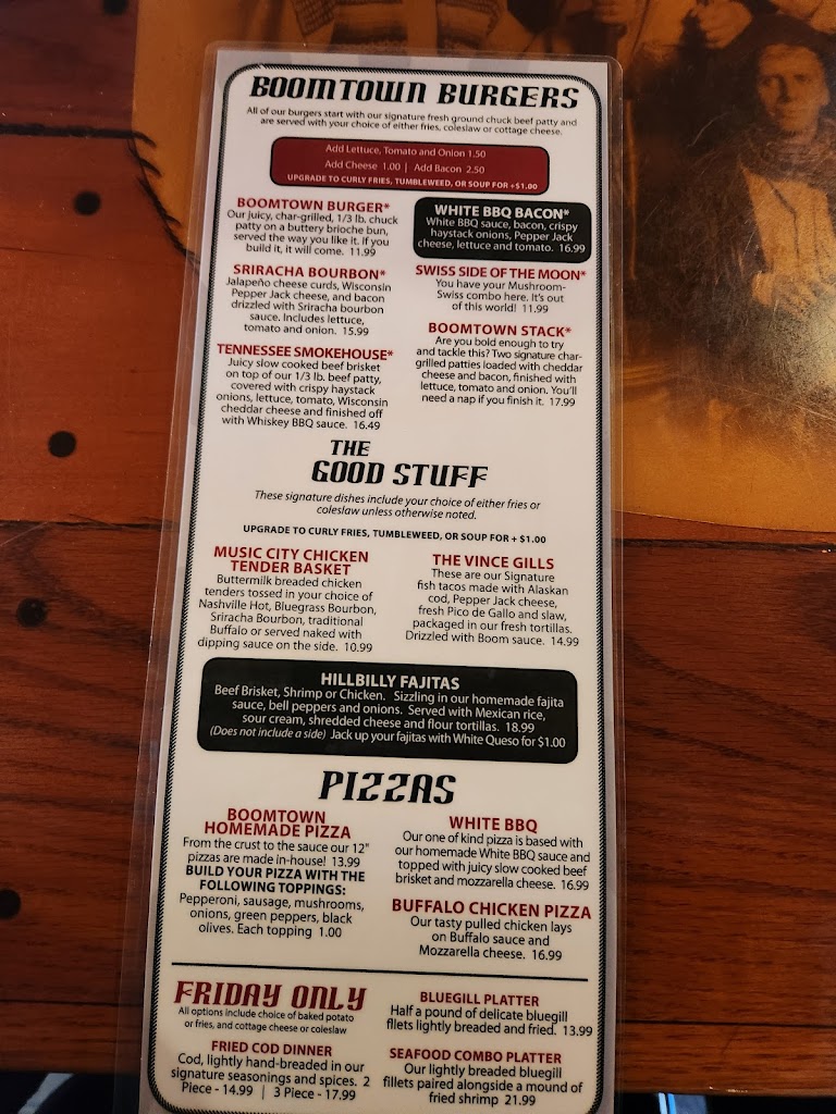  Boomtown Saloon Country Bar