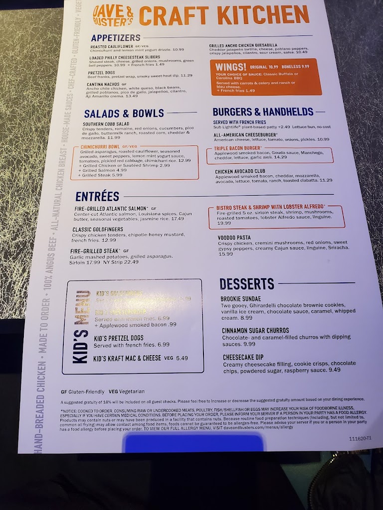  Dave & Buster's Madison