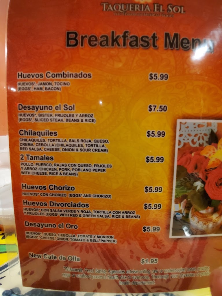  Taqueria El Sol - Marshfield