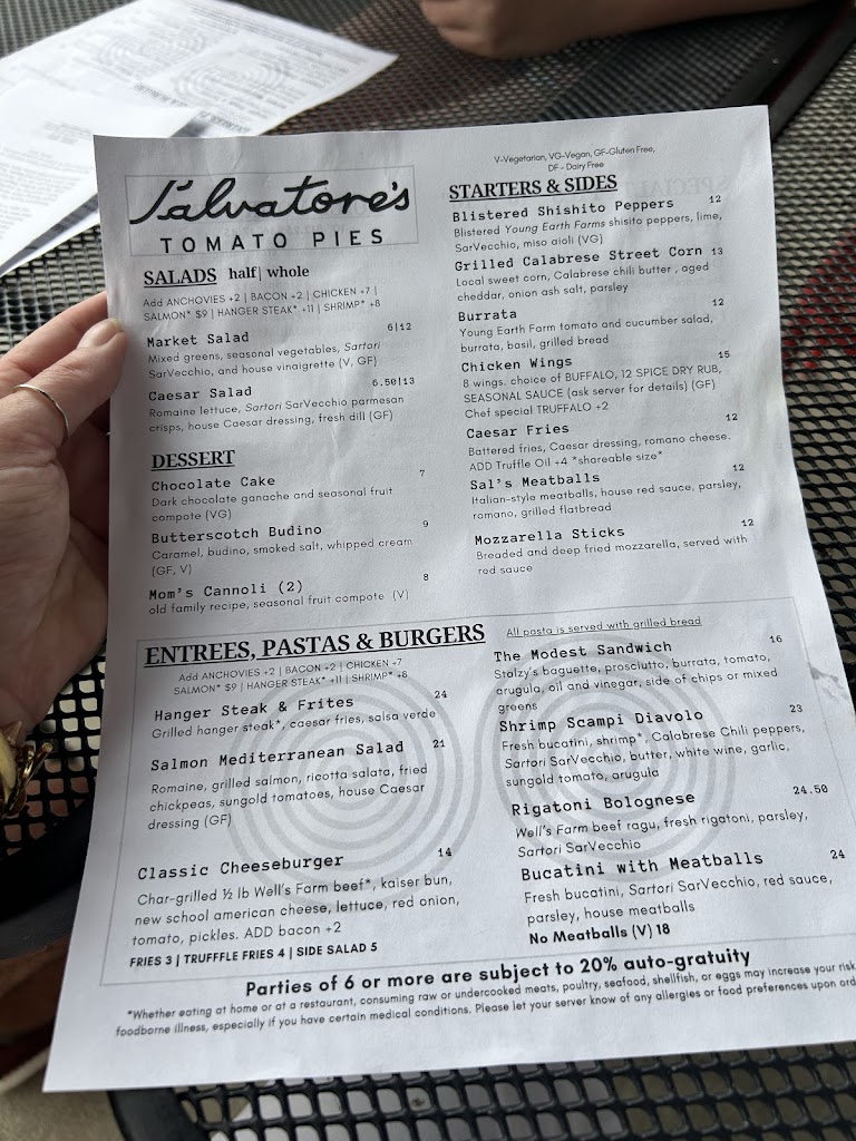  Salvatore's Tomato Pies - Livingston