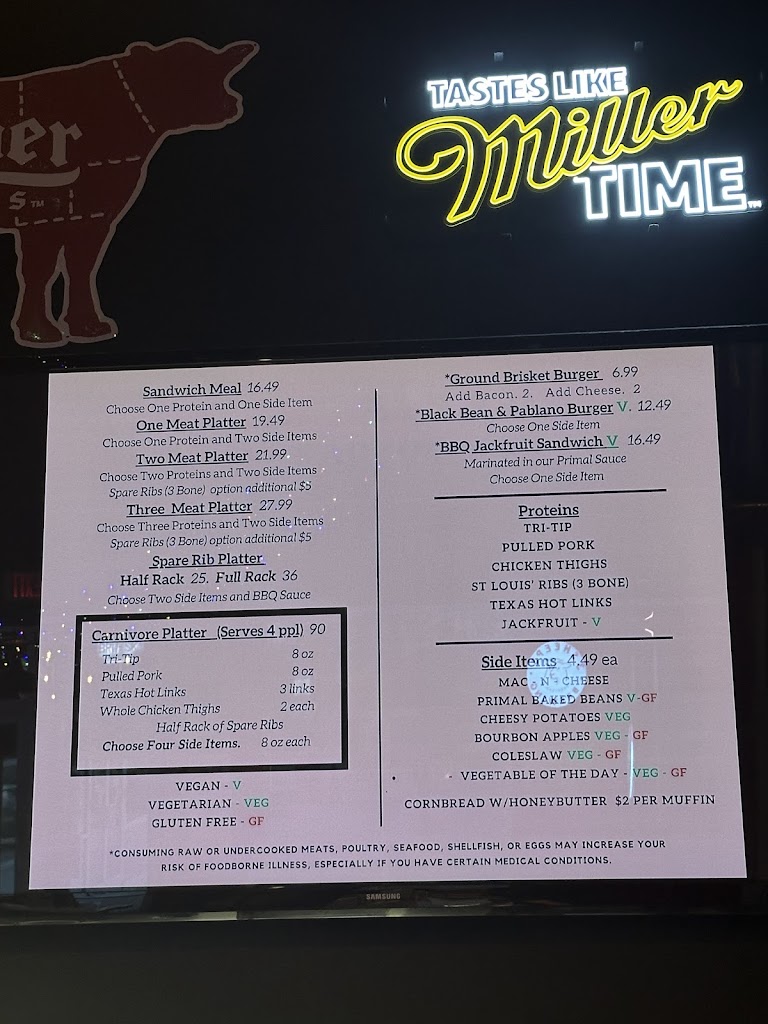  Primal 'Cue Barbecue Joint and Catering