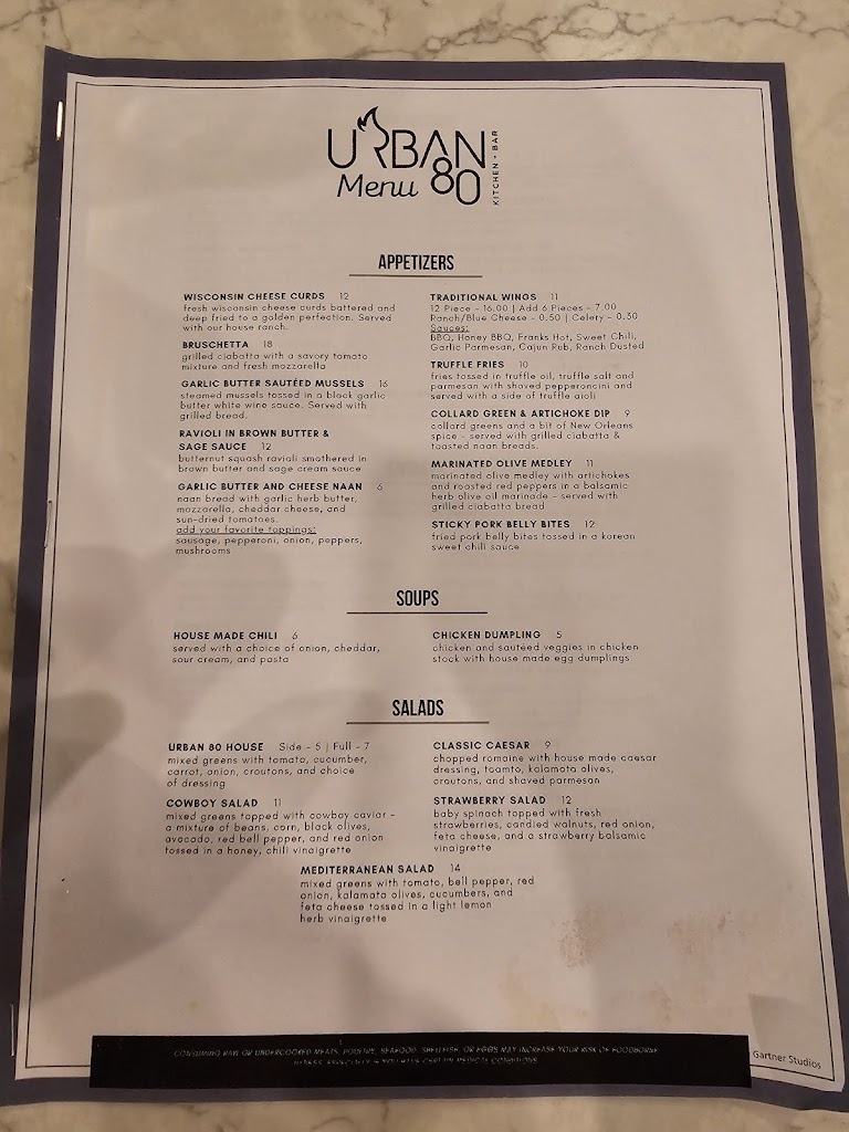  Urban 80 Kitchen + Bar