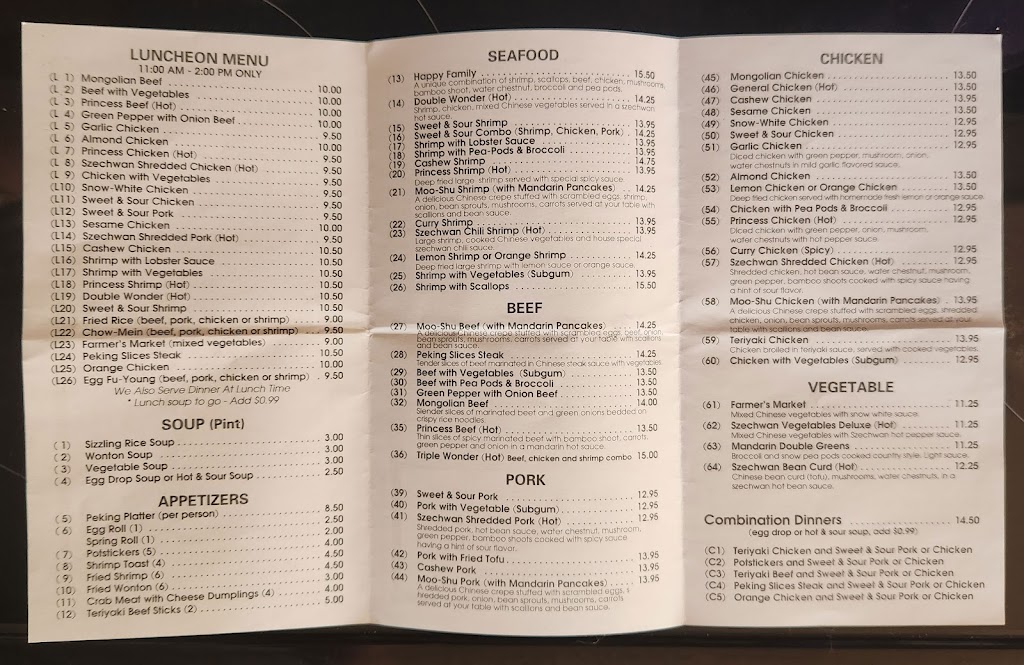  Peking Chinese Restaurant