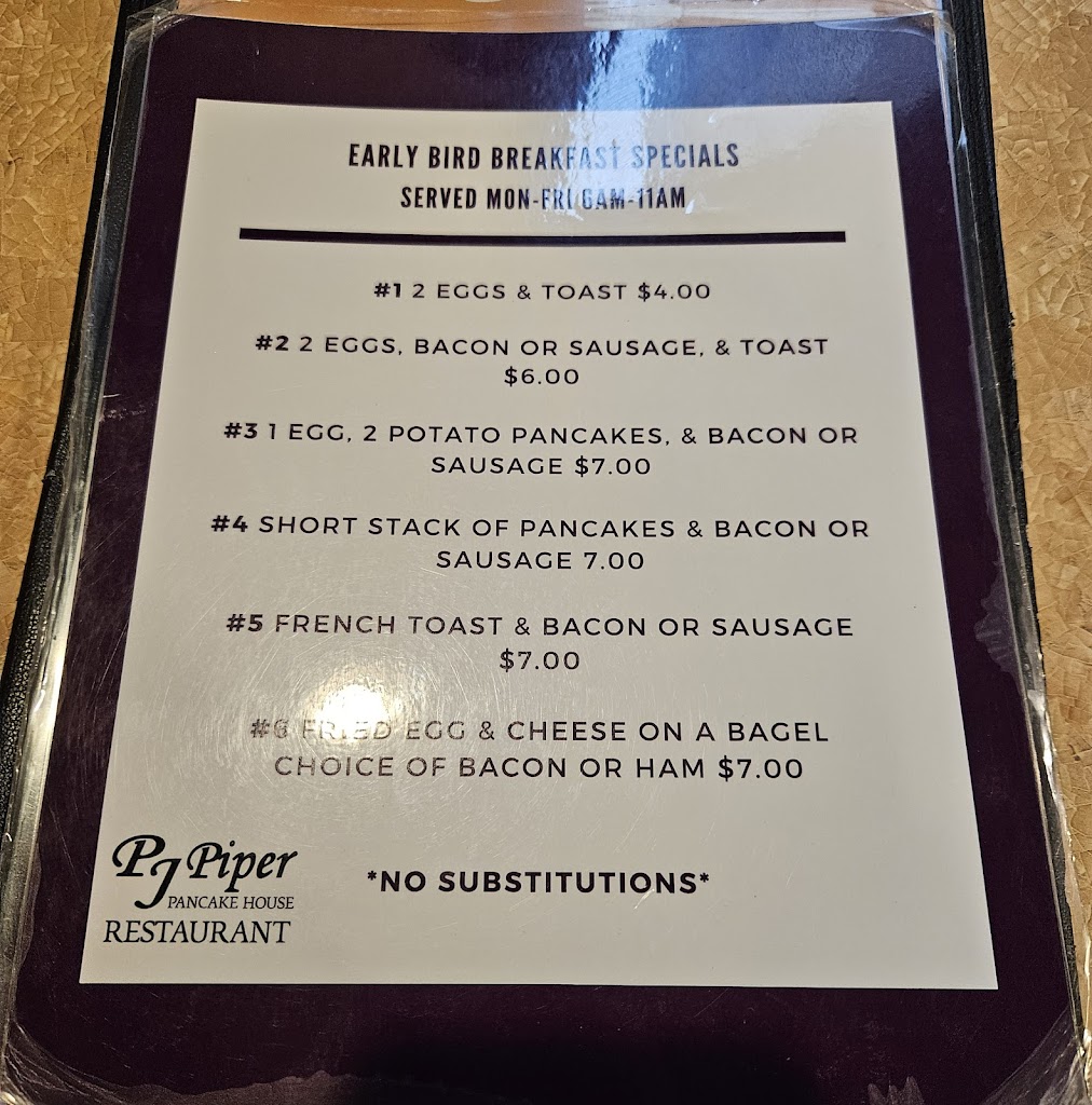  PJ Piper Pancake House