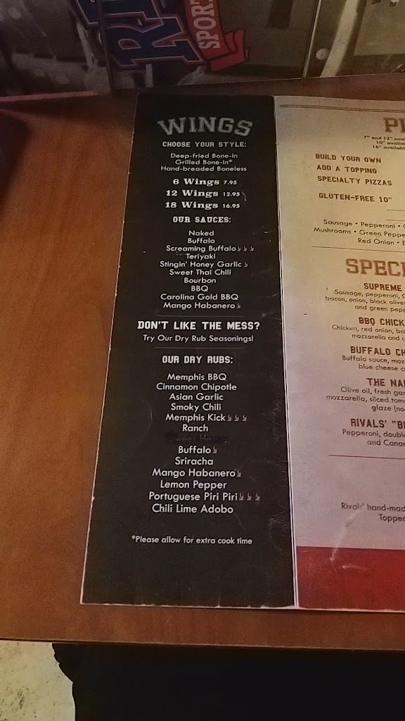  Rivals Sports Pub & Grille