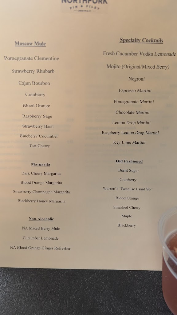  Northfork Fin & Filet