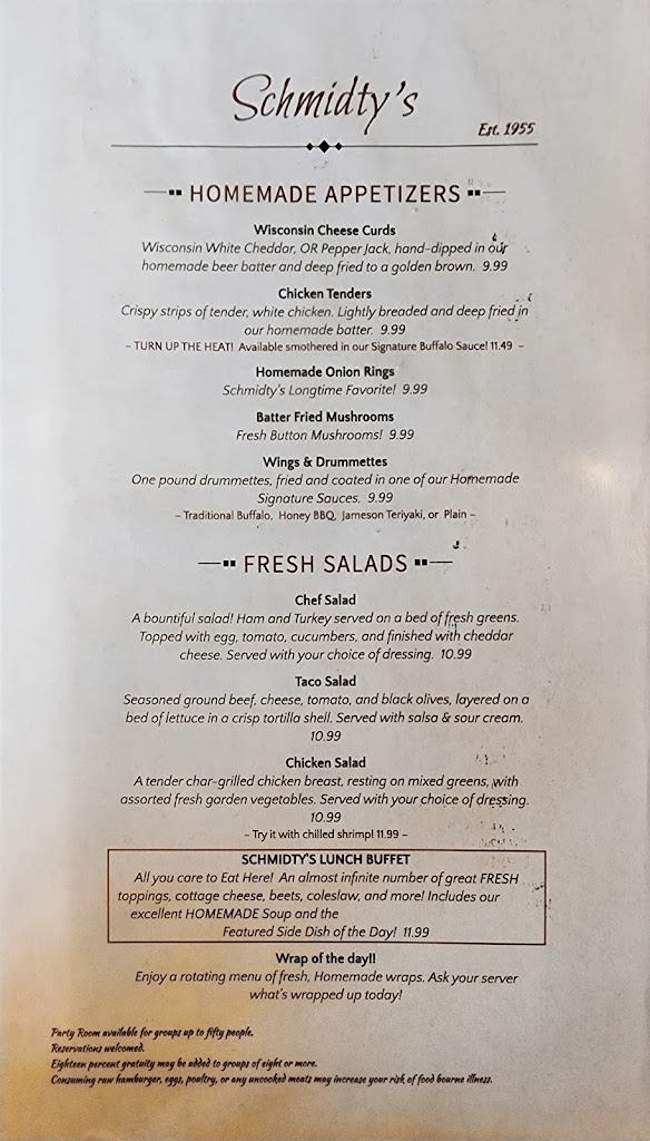  Schmidty's Bar & Restaurant