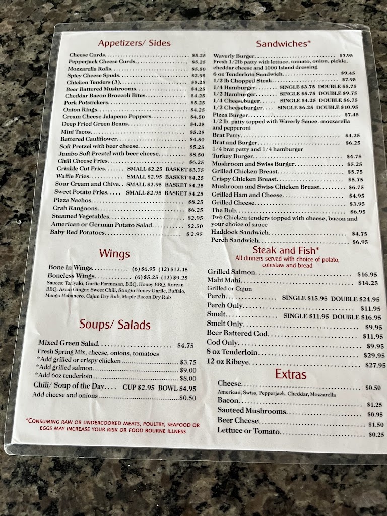  Waverly Inn Pub & Pizzeria