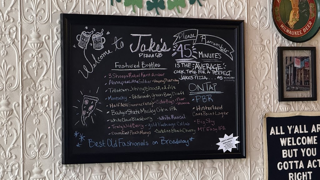  Jake's Pizza Green Bay