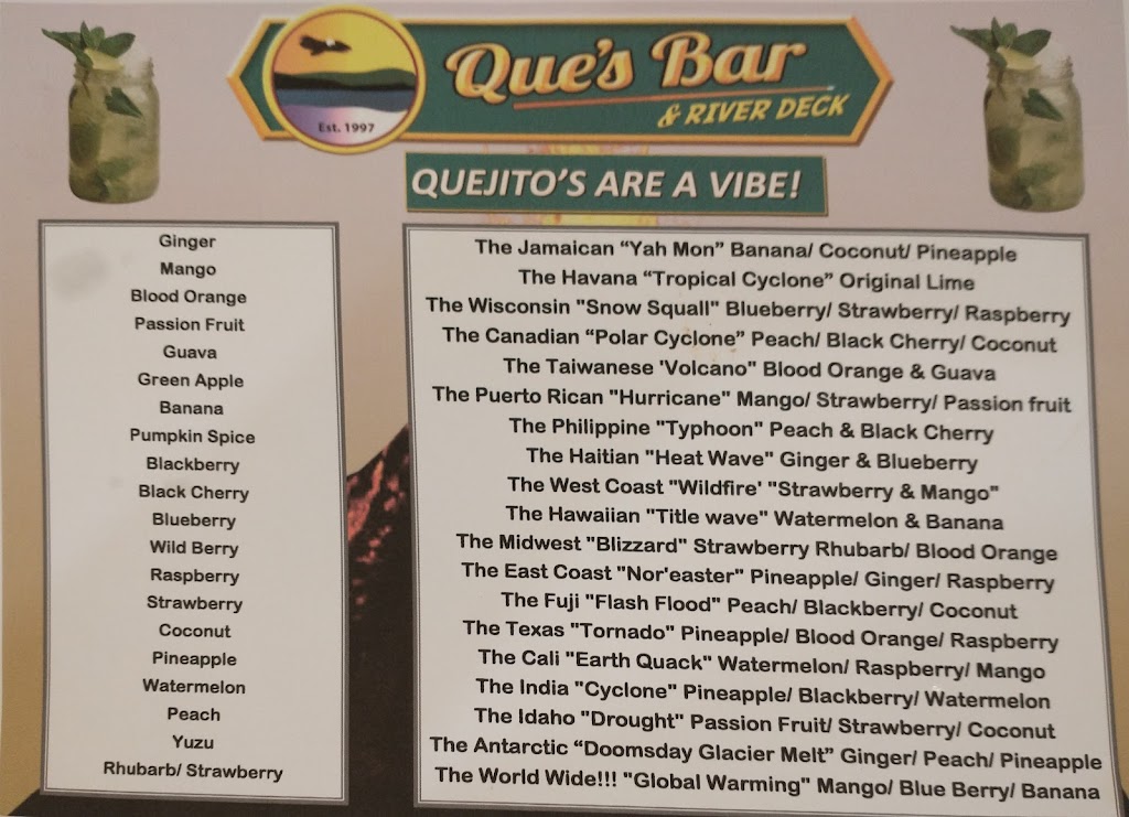  Que's Bar & River Deck