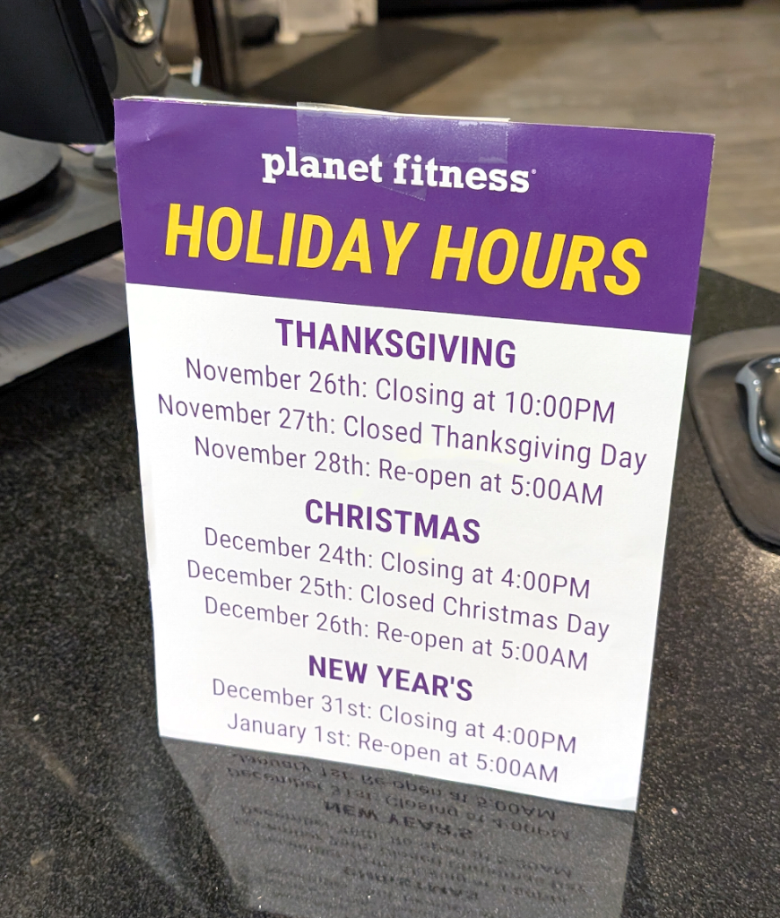  Planet Fitness