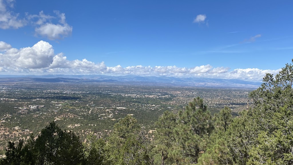  Atalaya Trail Head at St Johns College, Santa Fe, NM.