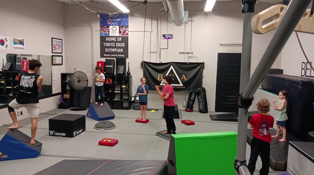  Believe Commit Achieve Parkour