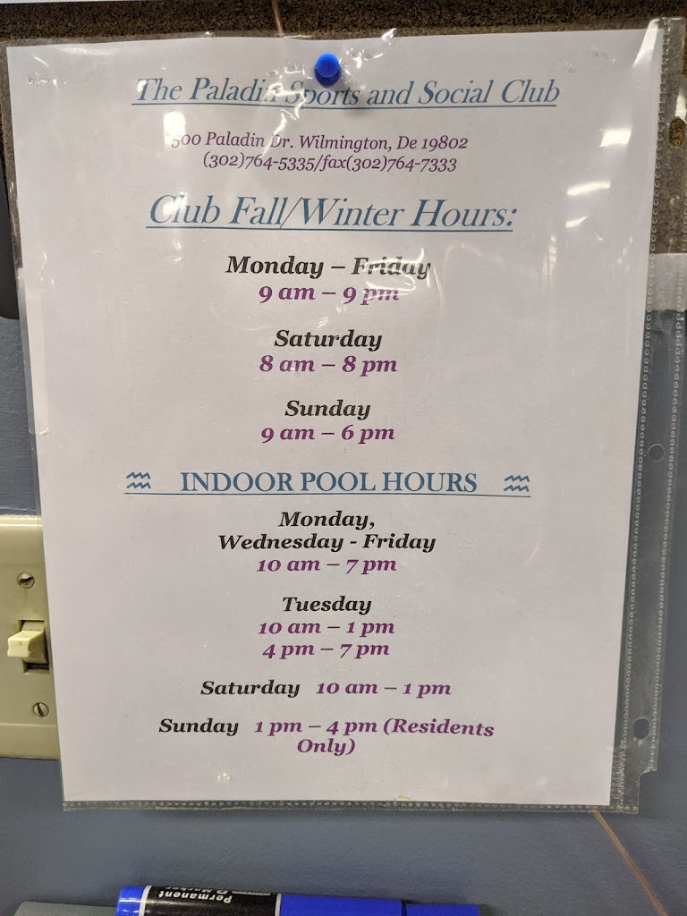  Paladin Sports & Social Club