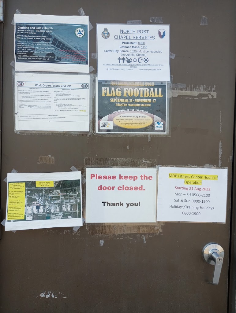  MOB Physical Fitness Center