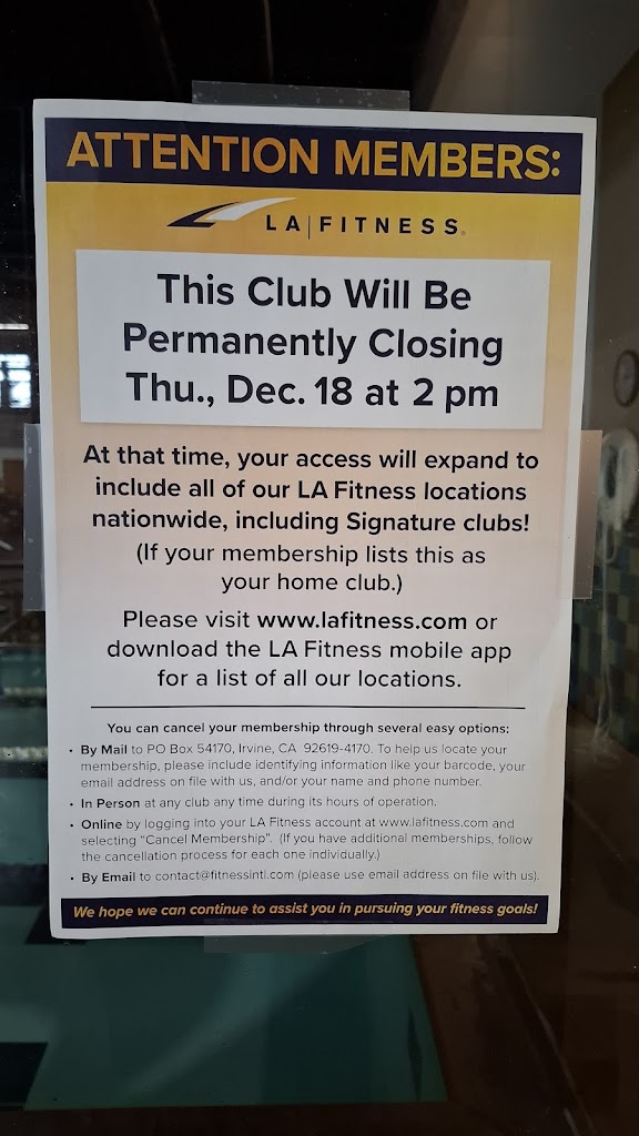  LA Fitness