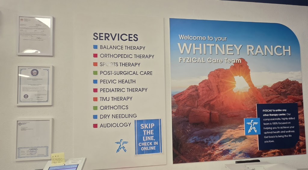  FYZICAL Therapy & Balance Centers - Whitney Ranch