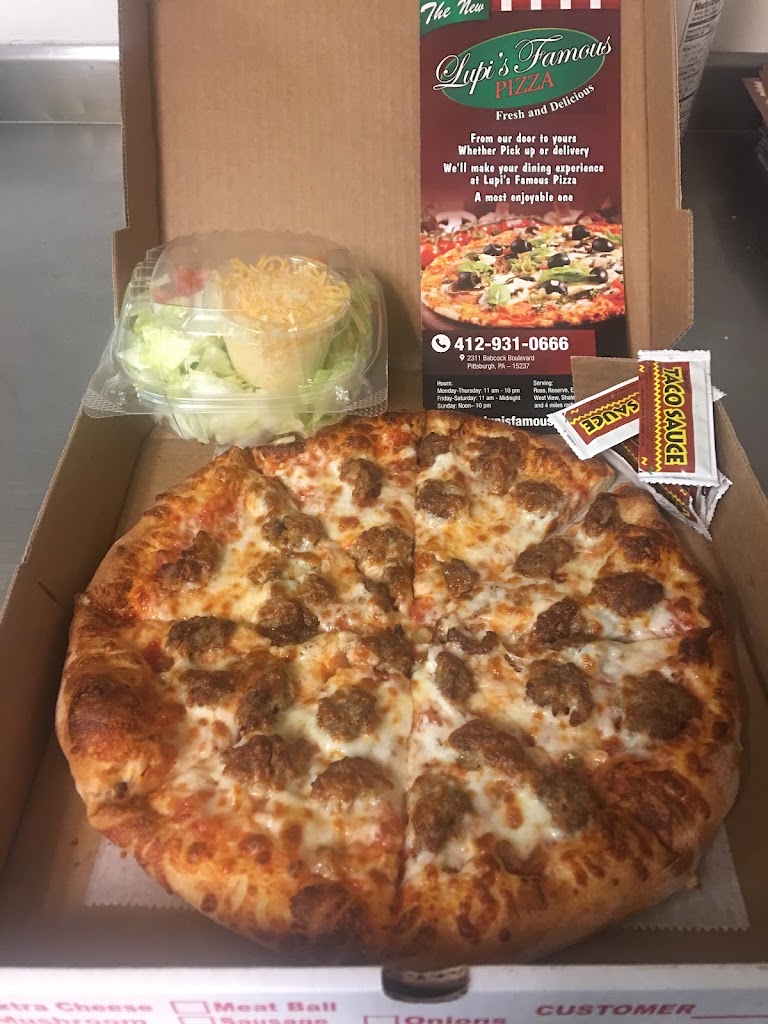  Lupi's Famous Pizza