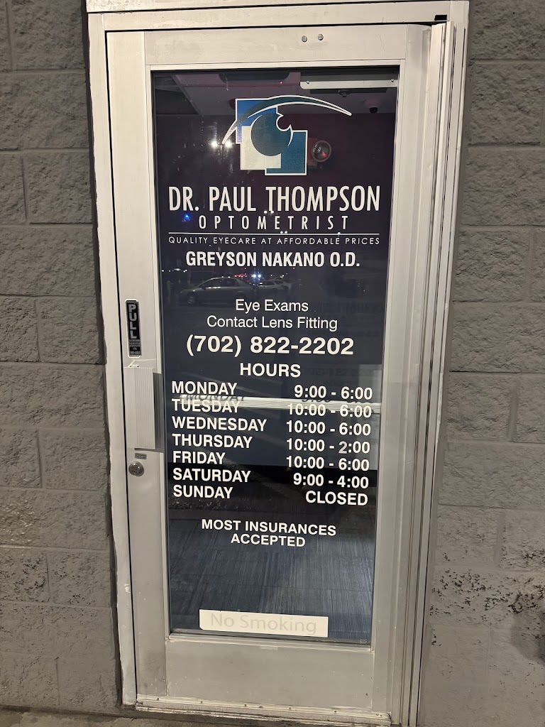  Paul Thompson, OD