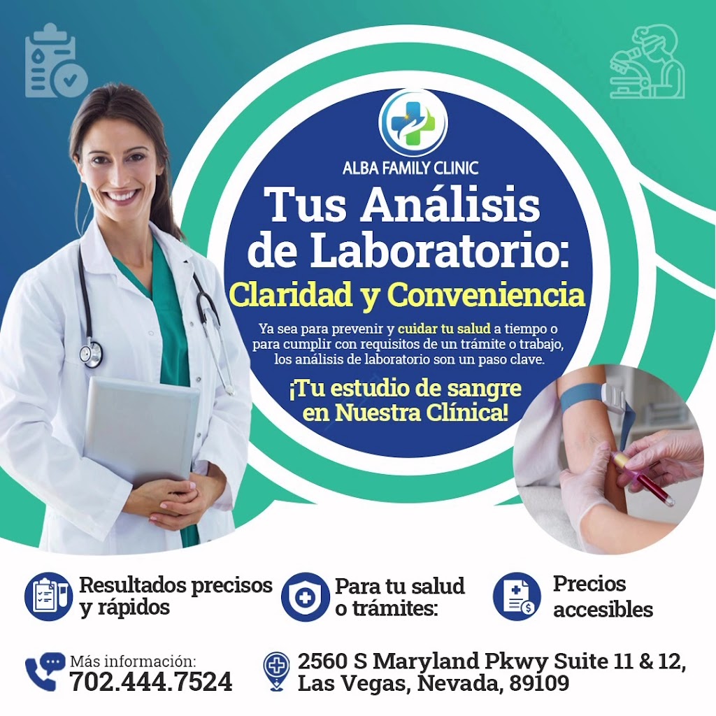  ALBA FAMILY CLINIC - Clinica Medica Latina Las Vegas NV