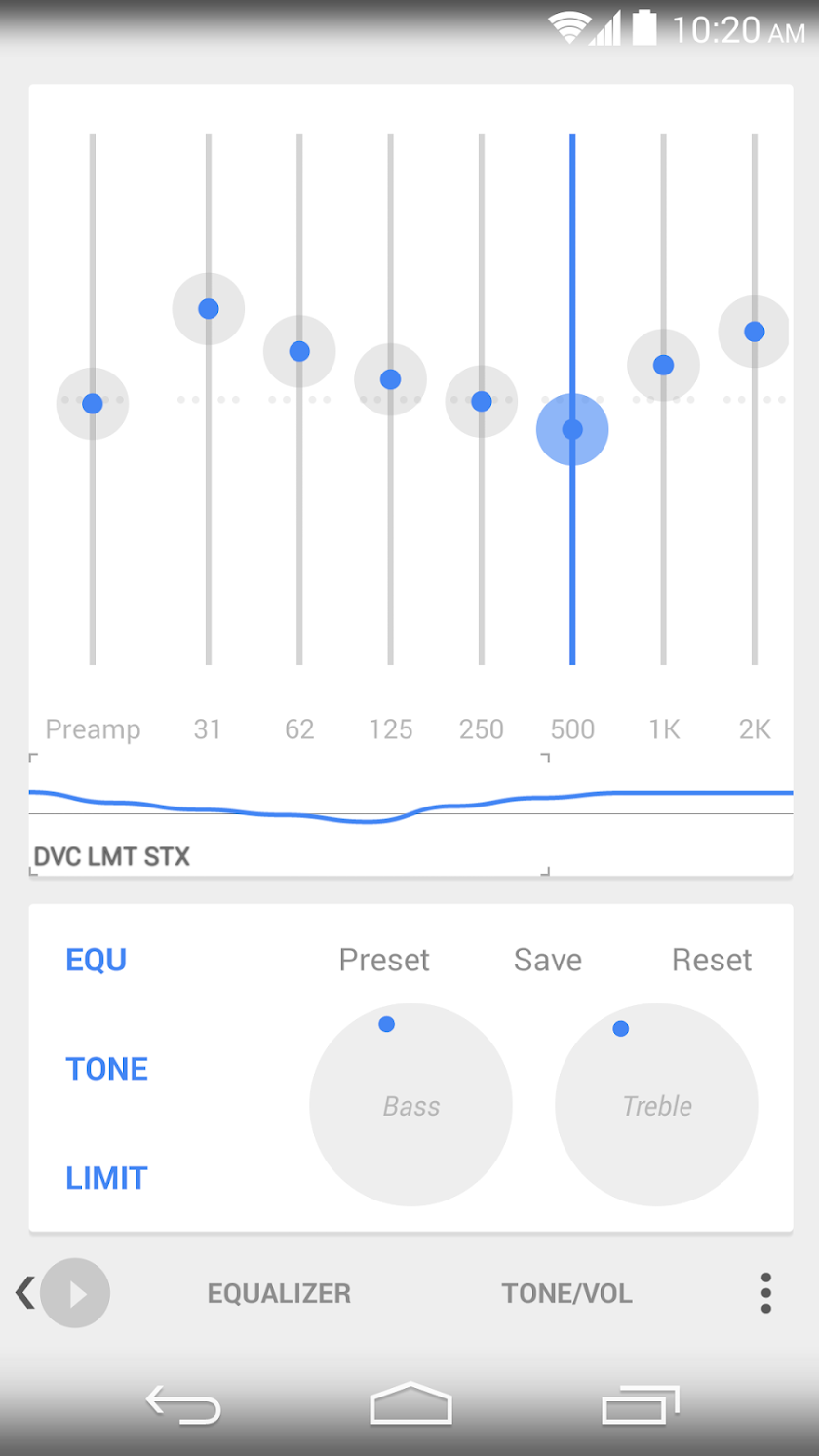 Skin for Poweramp Now/Card UI Screen 2