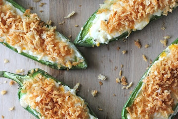 Three-Cheese Jalapeno Poppers