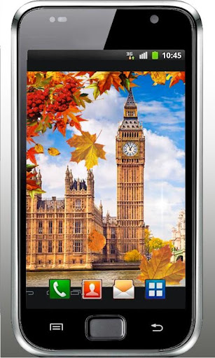 Autumn London live wallpaper