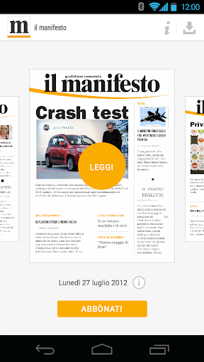 【免費新聞App】il manifesto-APP點子