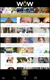 WoW plan-your-wedding app Screenshots 0