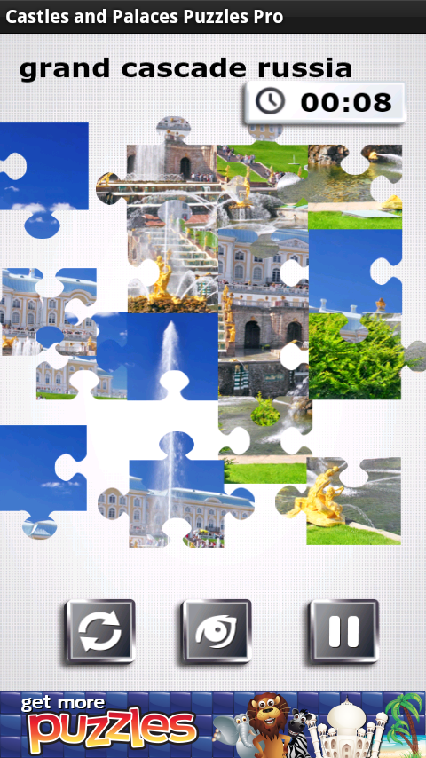 Castles &amp; Palaces Puzzles Pro Screen 1