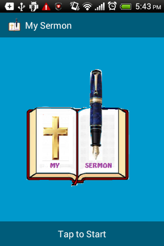 My Sermon - Service Notepad