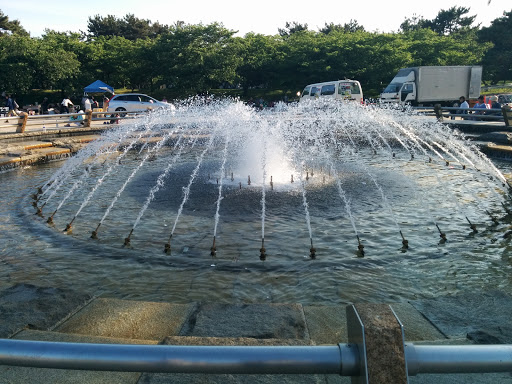 浜寺公園 中央花壇噴水