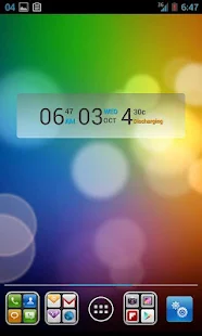 Battery Clock Calendar Full - screenshot thumbnail