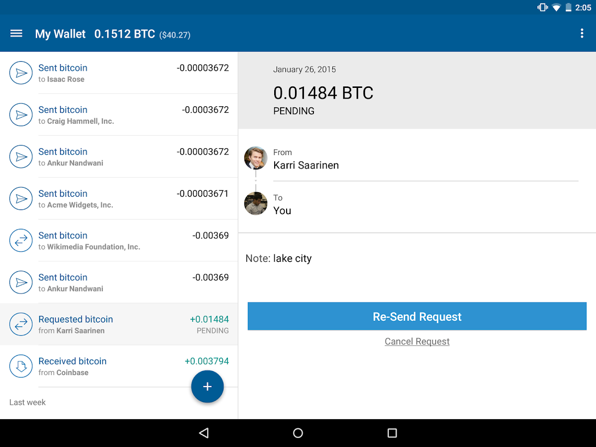 bitocin wallet coinbase