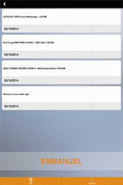 Emmanuel Worship Center poster 3