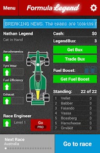 Formula Legend: Racing Manager